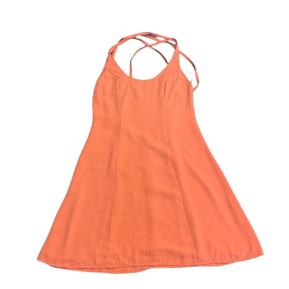 By the way. Coral Pink Mini Slip Dress Women's XS